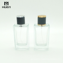 china manufacturer empty rectangular 100ml perfume glass bottle